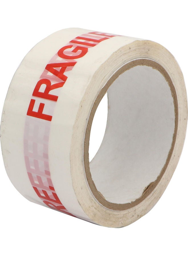 Fragile Printed Adhesive Tape Clear - Image 1