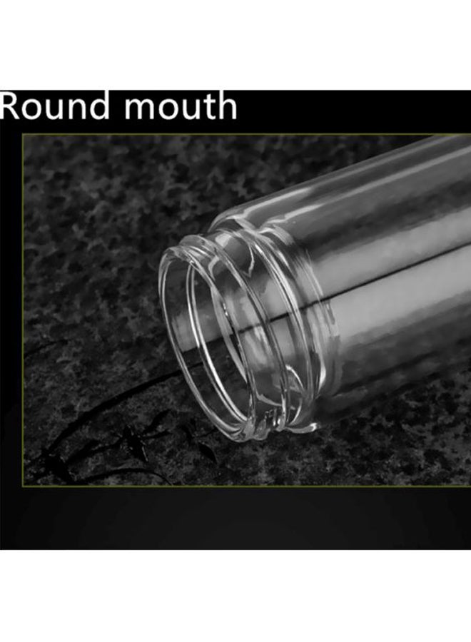 بيوينتي كوب ماء مصنوع من زجاج مزدوج الطبقة ومناسب للاستخدام المنزلي فضي 22.7سم - Image 5