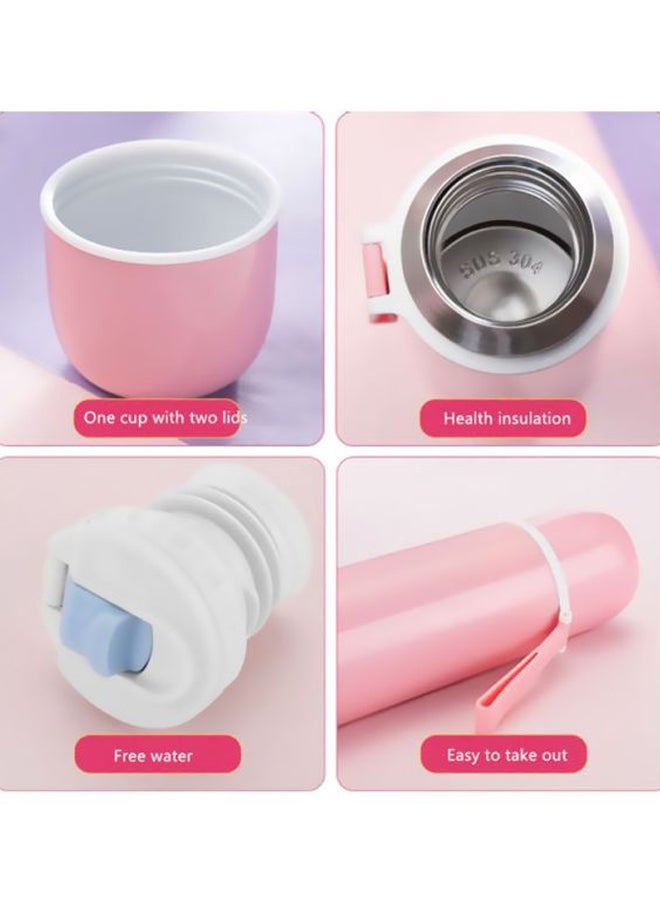 Beauenty Stainless Steel Thermos Cup Pink 28.8cm - Image 5