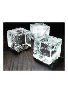 XiuWoo King Cube Silicone Ice Cube Trays Black/White 9.5 x 10 x 12cm  - Image 4