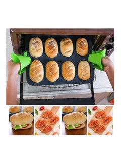 XiuWoo Silicone Muffin Cupcake Baking Pan Black one size  - Image 4