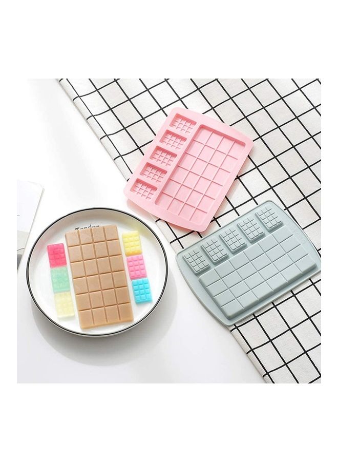 XiuWoo 4-Piece Silicone Chocolate Moulds Multicolour one size - Image 4