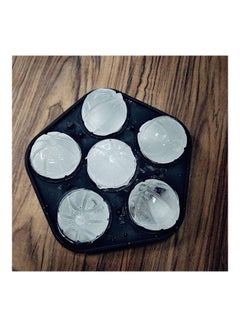 XiuWoo Ice Ball Maker Sphere Mold Black 16 x 15.5 x 4.5cm  - Image 2