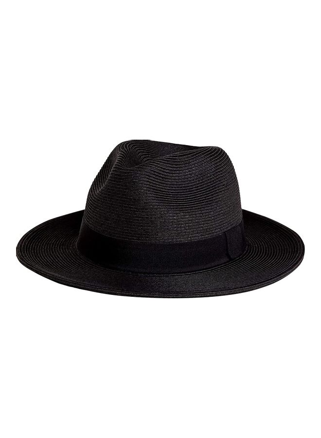 XiuWoo Sun Straw Fedora Beach Hat  - Image 1