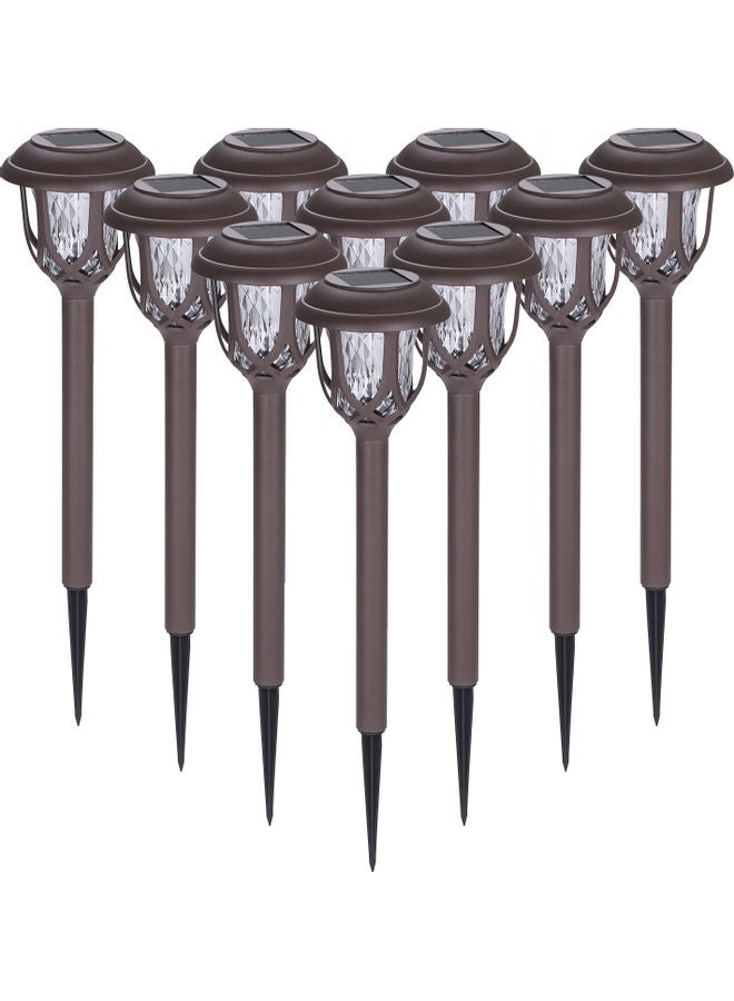 Tomshine 10-Piece Solar Power Lawn Light Multicolour  - Image 1
