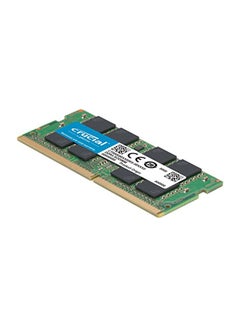 كروشيال ذاكرة Sodimm من نوع DDR4 بـ 260 دبوس أسود/أخضر  - Image 1