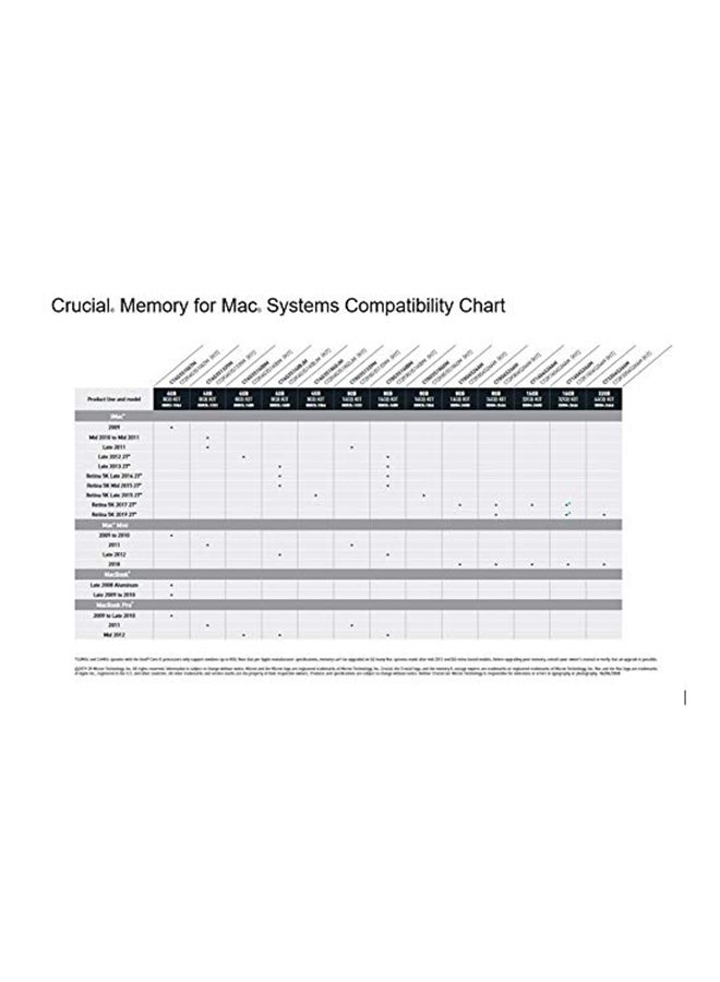 crucial - DDR4 Sodimm 260-Pin Memory Black/Green - Image 1