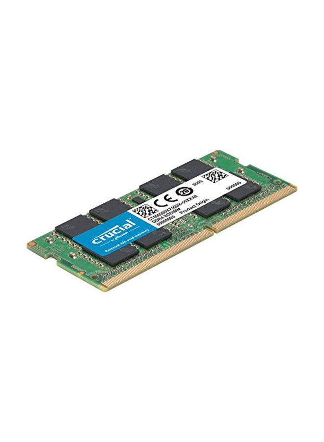 crucial - DDR4 Sodimm 260-Pin Memory Black/Green - Image 1