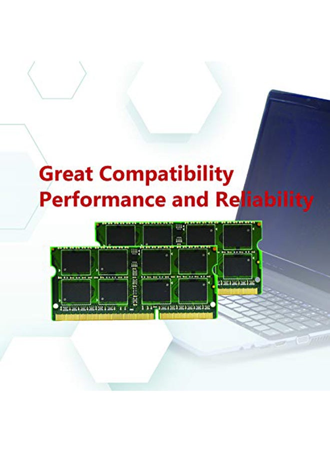 Giga DDR3 Udimm 240 Pin Unbuffered Non ECC Desktop Module Upgrade Memory Black/Green  - Image 2