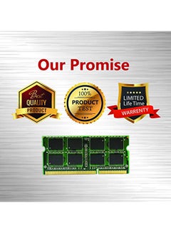 جيجا ذاكرة ترقية لوحدة الكمبيوتر المكتبي DDR3 UDIMM  عدد 240 دبوس غير مدعومة برمز تصحيح الخطأ للكمبيوتر المكتبي . أسود/أخضر  - Image 4
