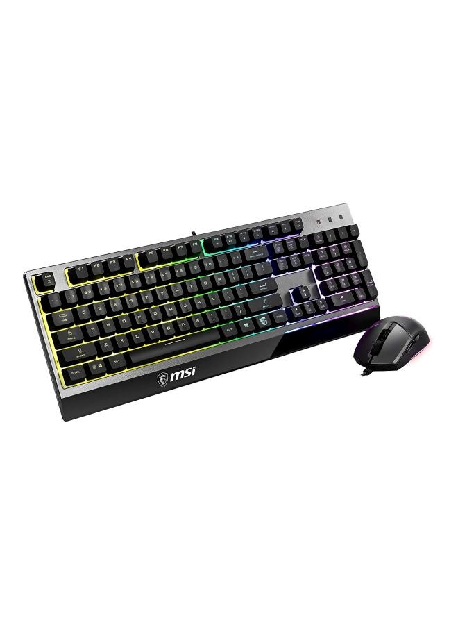 MSI - 2-Piece Vigor RGB Backlit Gaming Keyboard And Mouse Set -wired - Image 1