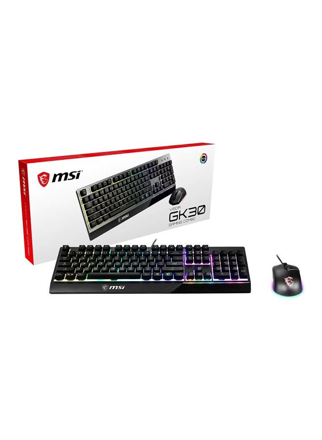 MSI - 2-Piece Vigor RGB Backlit Gaming Keyboard And Mouse Set -wired - Image 1