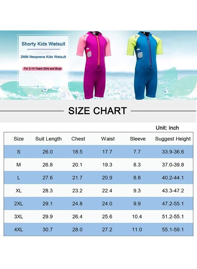 XiuWoo Short Sleeves Diving Suit S  - Image 2