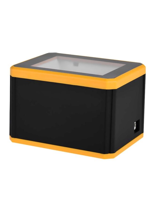 Omnidirectional 1D and 2D Barcode Scanner with USB Interface Black/Orange