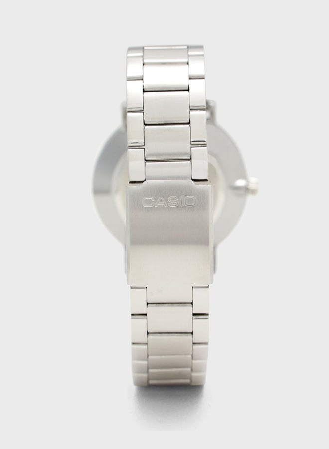 CASIO - Men's Analog Wrist Watch MTP-VT01D-1B2UDF - 46 mm - Silver - Image 1