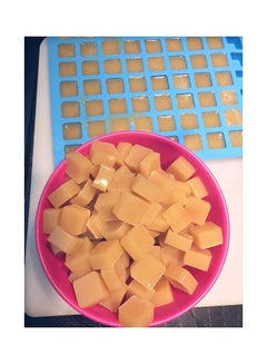 XiuWoo 2-Piece 126 Cavity Ice Cube Tray Mold Blue 11.5x0.6x8.5inch  - Image 4