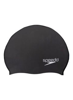 speedo Plain Flat Swimming Cap  - Image 1
