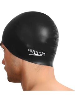 speedo Plain Flat Swimming Cap  - Image 4
