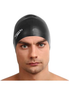 speedo Plain Flat Swimming Cap  - Image 3