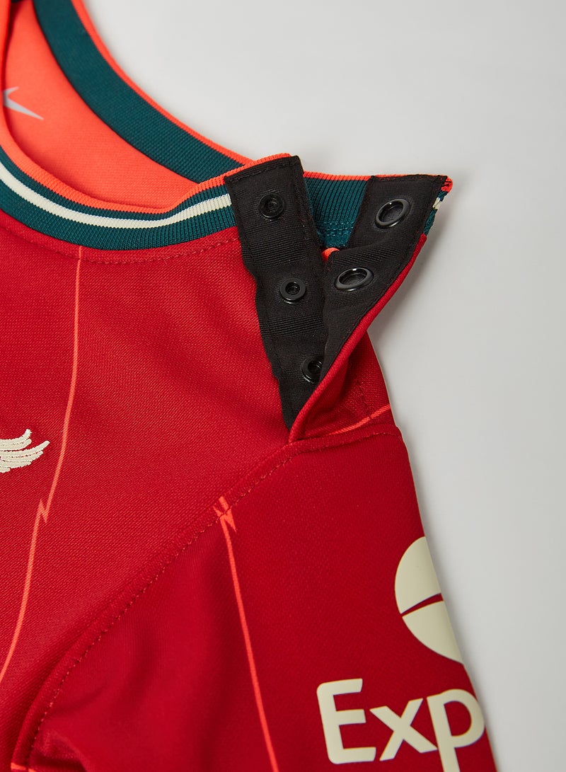 Nike - Baby/Kids Liverpool F.C 21/22 Home Football Kit Red - Image 1