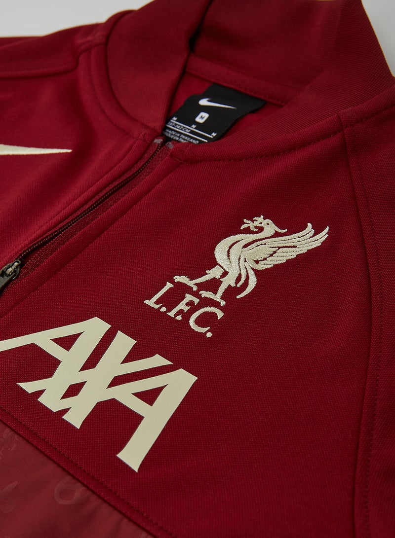 Nike - Kids Liverpool F.C. Football Tracksuit Jacket Red - Image 1