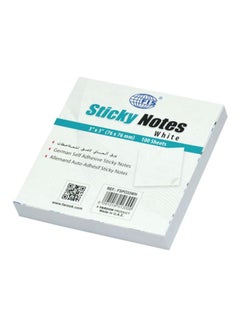 FIS 12-Piece Sticky Notes Set White  - Image 2
