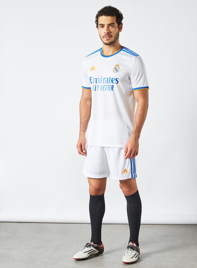 Adidas - Real Madrid 21/22 Home Football Jersey White - Image 1
