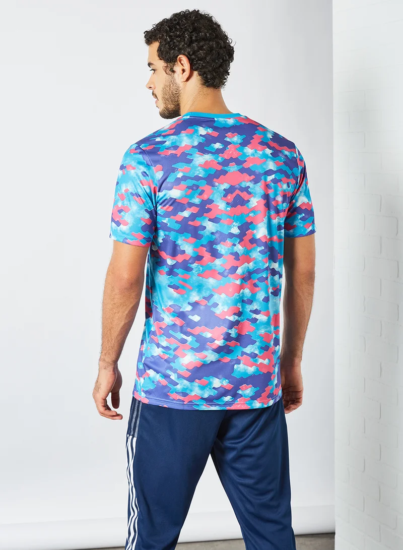Adidas Real Madrid Pre-Match Football Jersey Multicolour