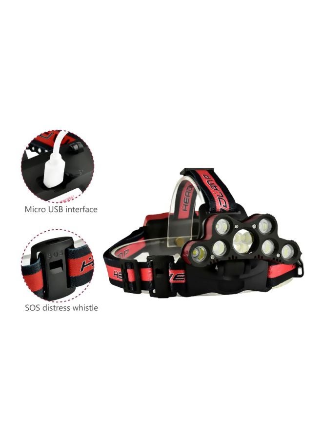 Voberry 60000Lm T6 6X LED  Flashlight Torch USB Rechargeable Headlamp - Image 3