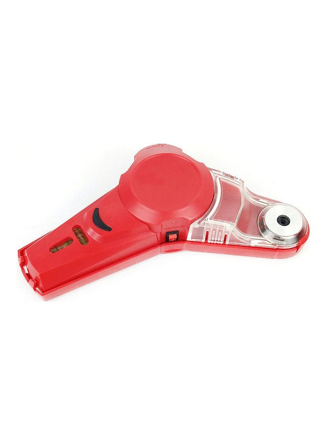 Generic Drill Guide Powders Collector Catcher Horizontal Line Laser Red/Clear  - Image 1