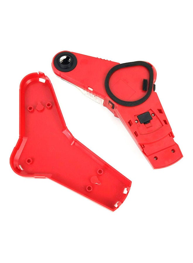 Generic Drill Guide Powders Collector Catcher Horizontal Line Laser Red/Clear  - Image 2