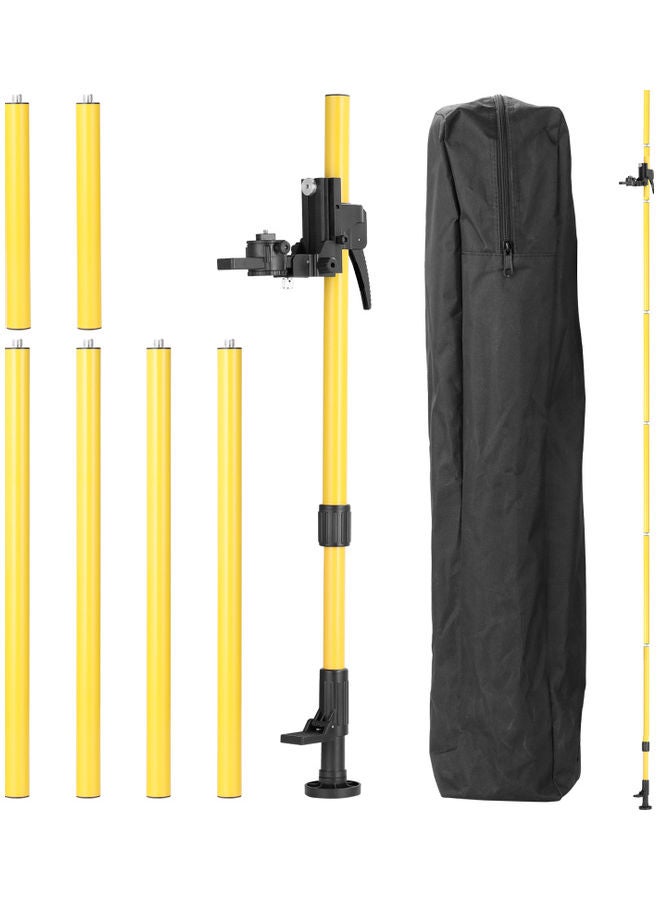 مجموعة أدوات تسوية لاعديل الارتفاع مزودة بحقيبة حمل أصفر/أسود - Image 1