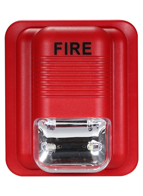 Fire Alarm Security System Red
