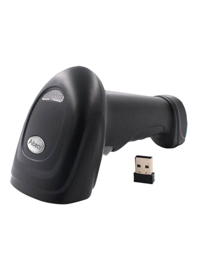 أيبيسي قارئ باركود 2.4G لاسلكي مع وصلة USB أسود - Image 1