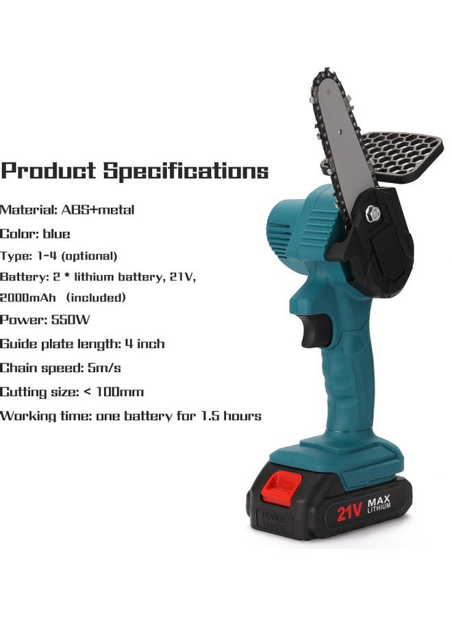 Electric Chain Saw Set Multicolour - Image 5