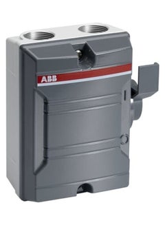 25A 2 Pole Enclosed Switch Disconnector Grey