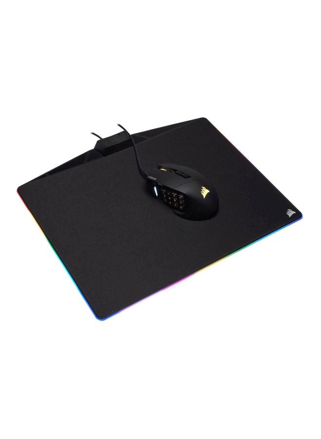 CORSAIR - Gaming CH-9440021-EU MM800C RGB POLARIS Cloth Edition Performance Gaming, 15 Zone LED Mouse Pad - Image 1