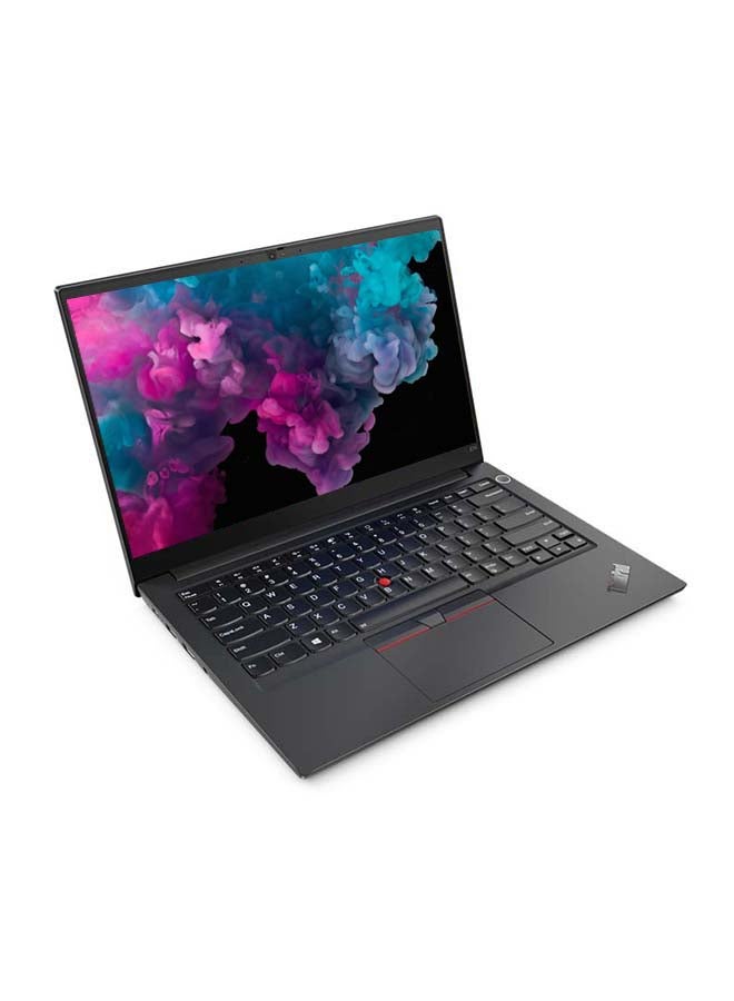 Lenovo - ThinkPad E14 Gen2 (Upgraded Version) Laptop With 14-Inch Full HD Display, Core-i7 Processor/8GB RAM/512GB SSD/Windows 10 Pro/Intel Iris Xe Graphic Card English/Arabic Black - Image 1