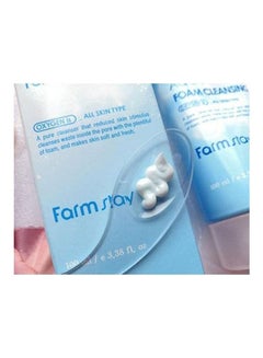 Farm Stay O2 Premium Aqua Foam Cleansing  - All Skin Tybe Blue 100ml  - Image 5