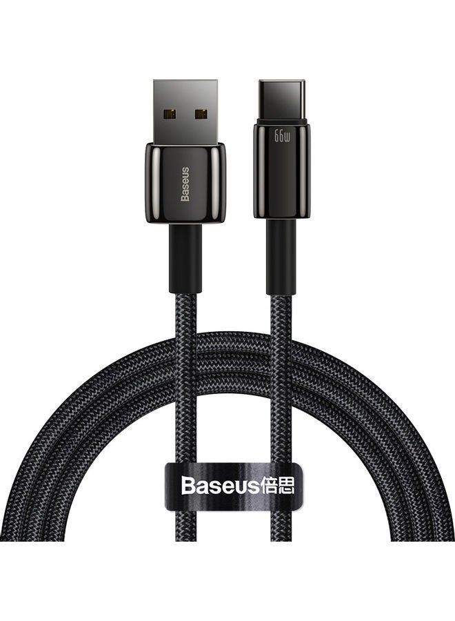 Baseus Tungsten USB Cable Black  - Image 1