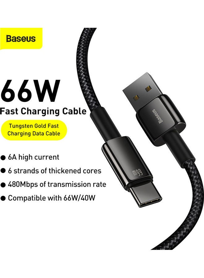 Baseus Tungsten USB Cable Black  - Image 2