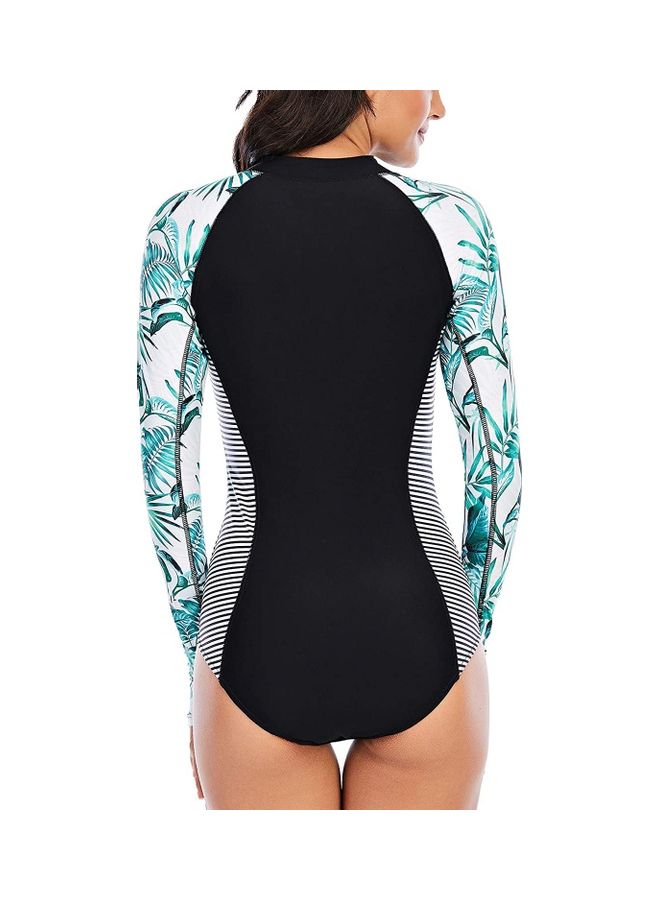 XiuWoo Long Sleeve Rash Guard UV Protection Surfing Swimsuit XXL  - Image 2