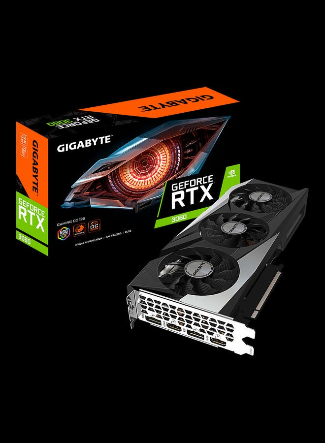 GIGABYTE GeForce RTX 3060 Gaming OC 12G Graphics Card Black Egypt