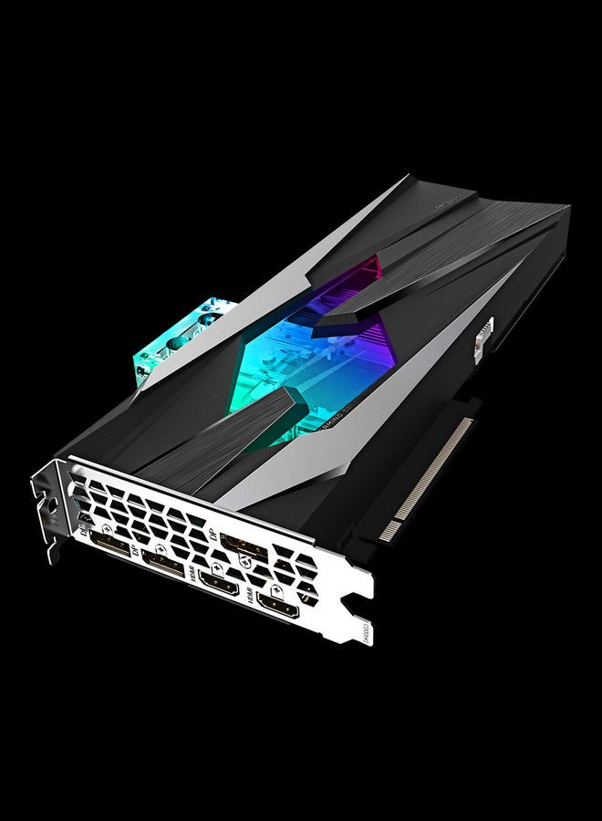 GIGABYTE - GeForce RTX 3080 Gaming OC Waterforce WB 10GB Graphics Card Multicolour - Image 1