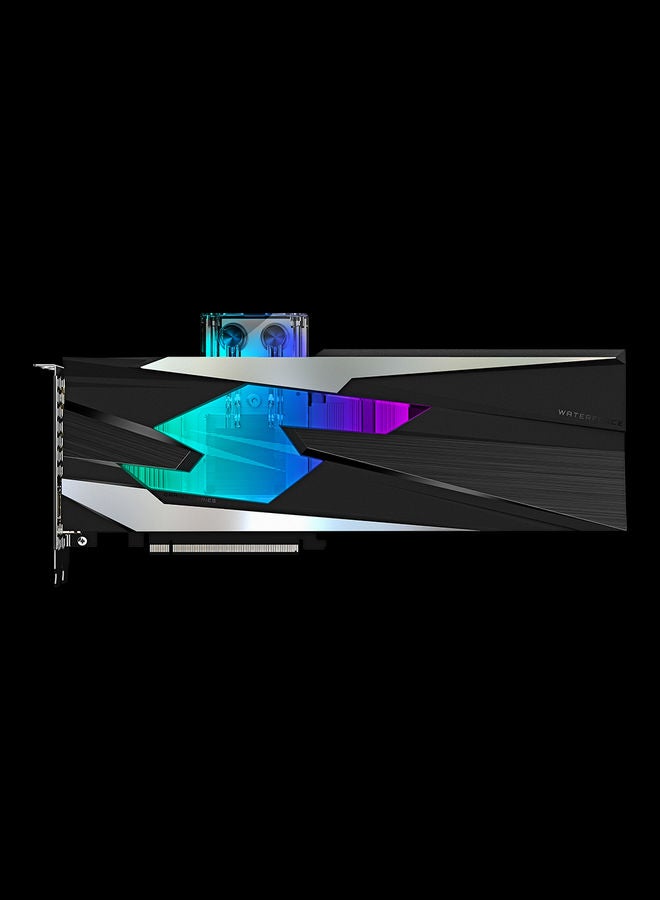 GIGABYTE - GeForce RTX 3080 Gaming OC Waterforce WB 10GB Graphics Card Multicolour - Image 1