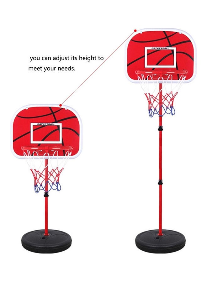 3-Piece Adjustable Basketball Stand With Balls - Image 5
