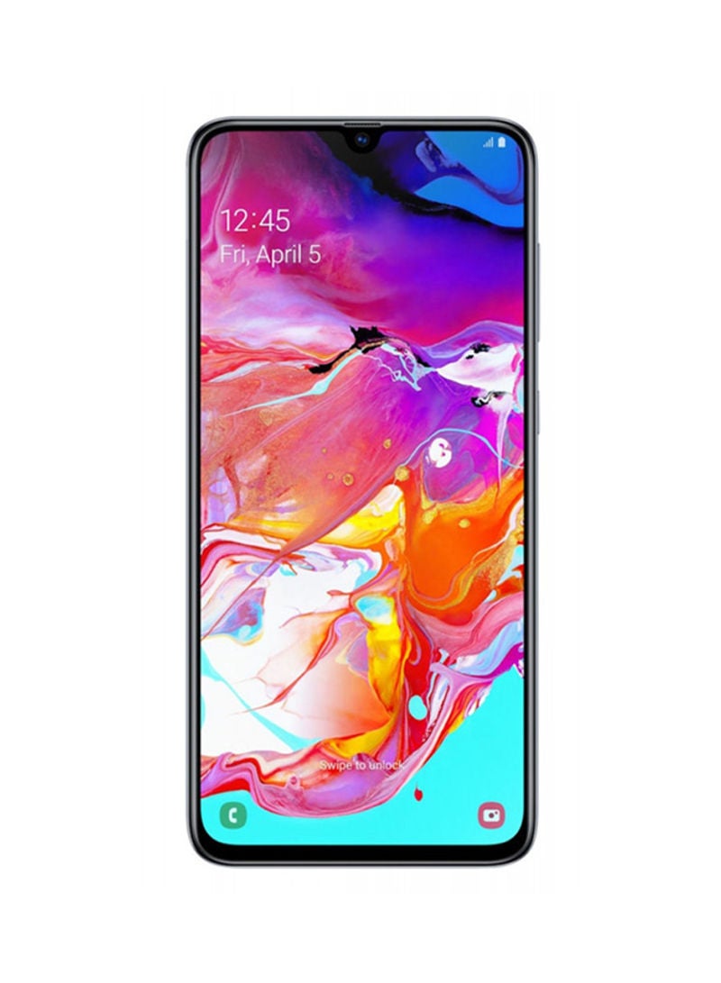 Samsung - Renewed - Galaxy A70 Dual SIM Black 6GB RAM 128GB 4G LTE - Image 1