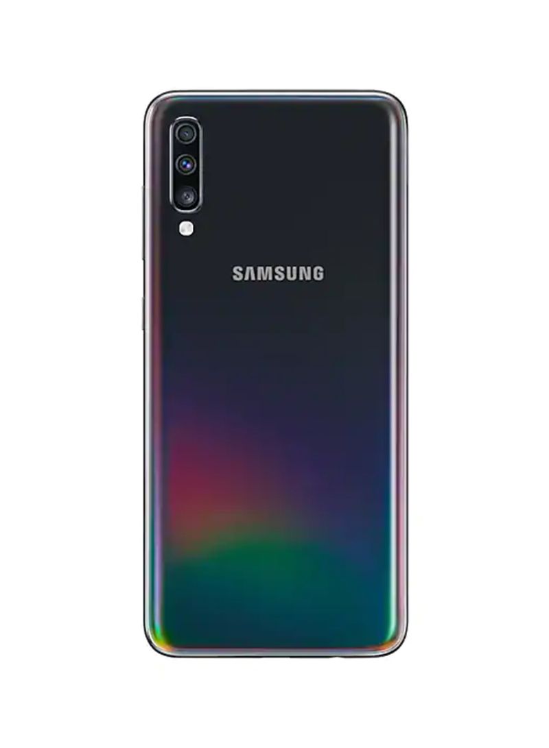 Samsung - Renewed - Galaxy A70 Dual SIM Black 6GB RAM 128GB 4G LTE - Image 1