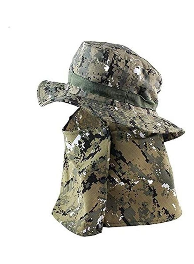 XiuWoo UPF 50+ UV Sun Protection Fishing Hat With Neck Flap - Image 2