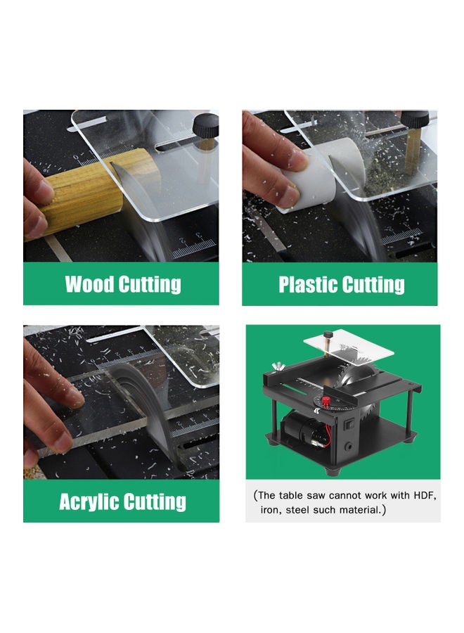 Multi-Functional Table Saw Set Black - Image 5